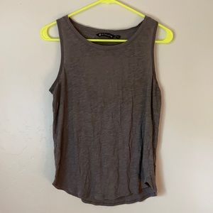 Athletes open back tank top